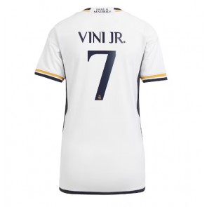 Real Madrid Vinicius Junior #7 kläder Kvinnor 2023-24 Hemmatröja Kortärmad